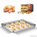 Baking Sheet bdeals Stainless Steel Cookie Sheet Toaster Oven Tray Bisuits Brownie Baking Pan Non Toxic & Stick Mirror Finish & Easy Clean & Dishwasher Safe Large Size 16 x 12 x 1 - B07BVKTXPP